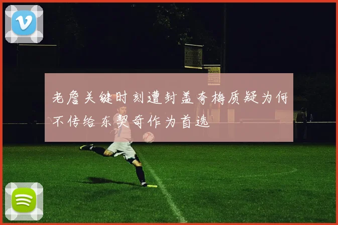 老詹关键时刻遭封盖夸梅质疑为何不传给东契奇作为首选